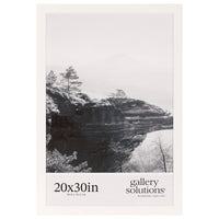 Gallery Solutions 20x30 White Flat Large Wall Frame