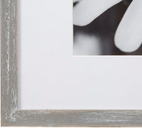 Gallery Solution Wall Picture Frame Set with Hanging Template, Square, Set of 9, Gray