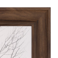 Gallery Solutions Wood Wall Mount Large Poster Picture Frame, 20" x 30", Walnut